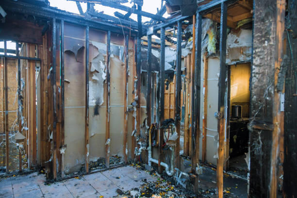 Professional Emergency Fire Cleanup technician working in Vonore, TN